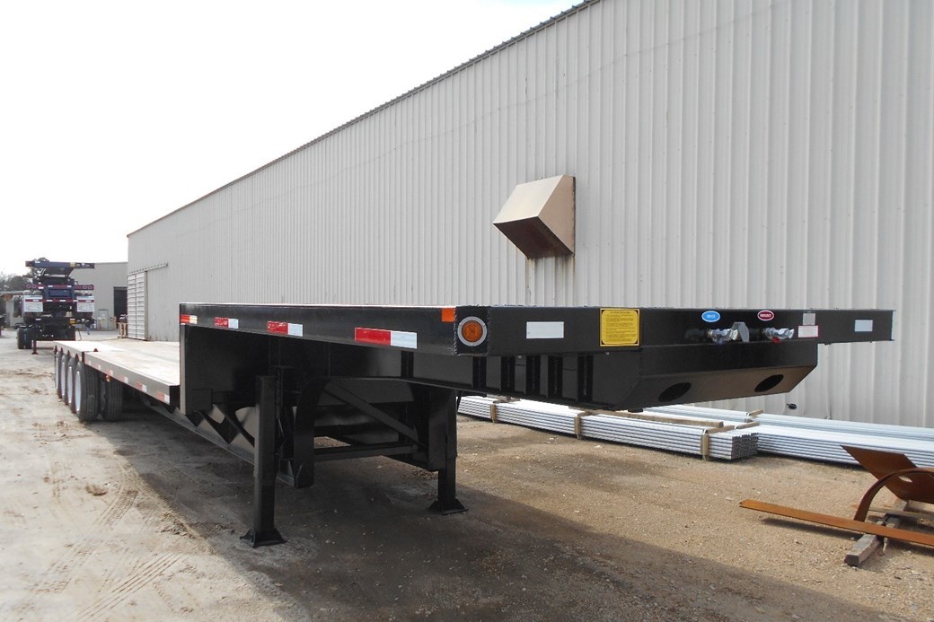 4 axles allow customers to carry heavy loads
