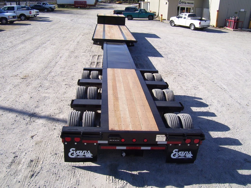 A tri-axle air ride suspension allows for heavier loads